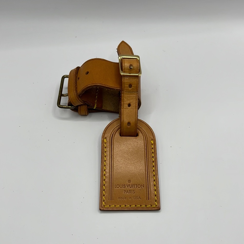 Louis Vuitton Luggage Tag & Poignet Set